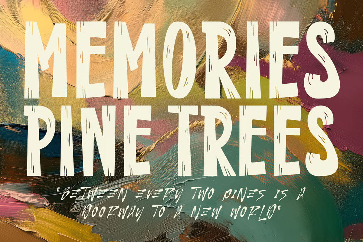 Woodeezt Bold Playful Display Font, a Handwritten Font by MACK 75 (Photo 3 of 7)