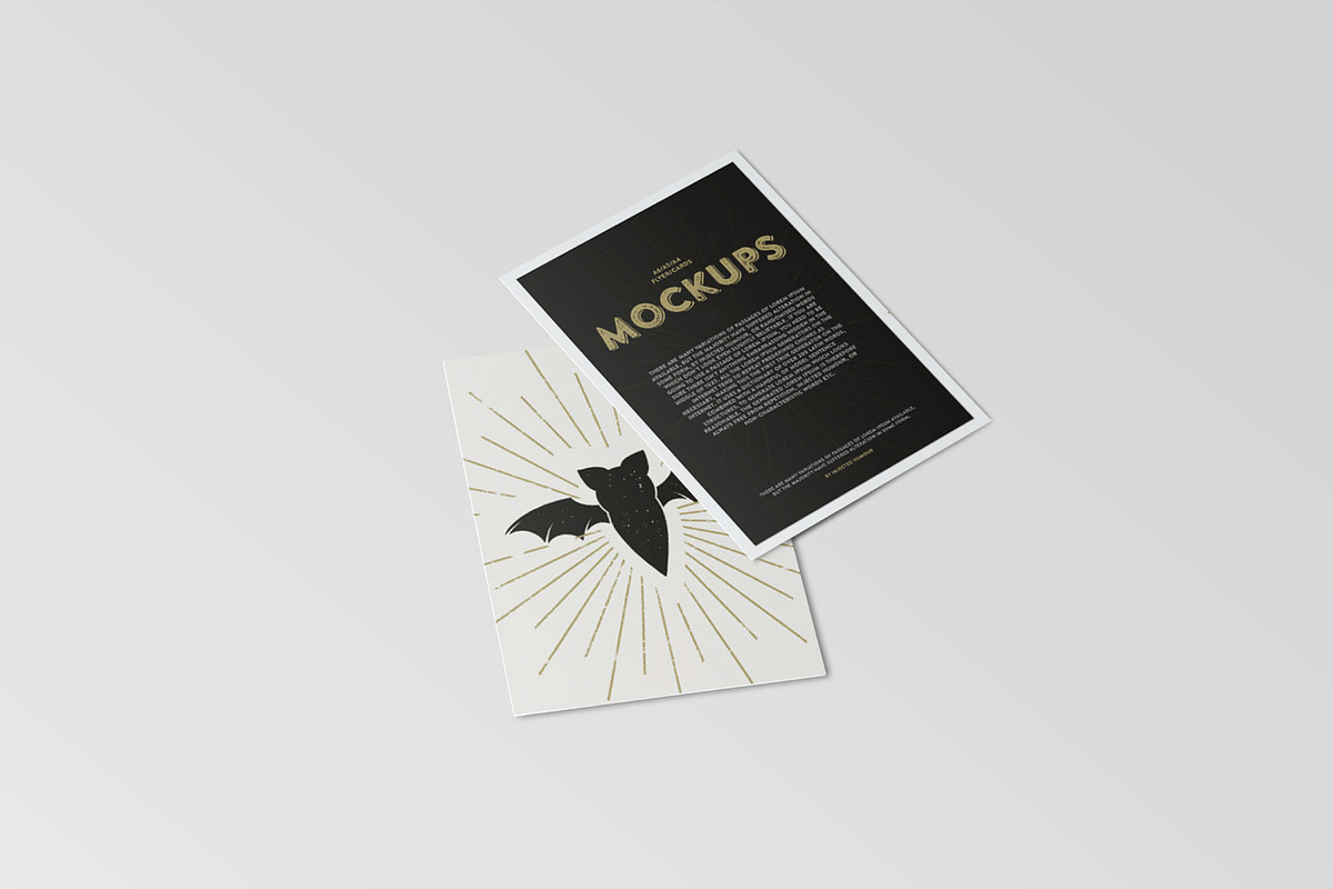 A6 Flyer / Postcard Mock-Up, a Print Template by Mockstore (Photo 6 of 11)