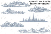 Snow Buffalo Wanderlust Collection, an Animal Illustration by Black Bunny Design Studio (Thumbnail 7 of 11)