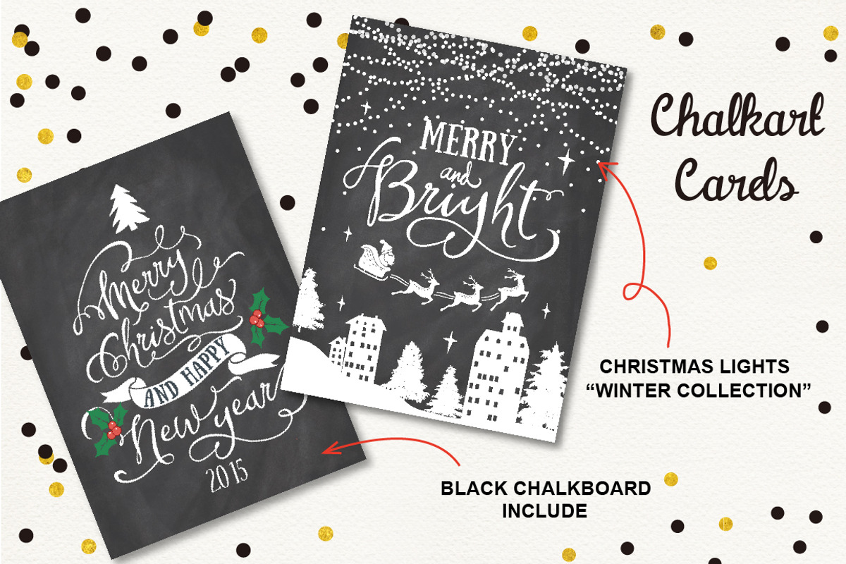 6 Christmas greeting cards set, an Animal Illustration by Graphic Box (Photo 4 of 5)