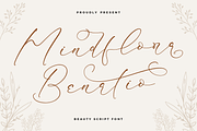 Mindflora Benatio Beauty Script Font, a Script Font by Storytype Studio (Thumbnail 1 of 15)