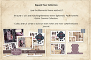 Printable Gothic Ephemera, an Education Illustration by Print Haven Mochi Vintage (Thumbnail 4 of 4)