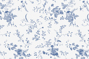 The Tree of Life. Blue and white, a Decorative Illustration by olga.korneeva (Thumbnail 9 of 12)