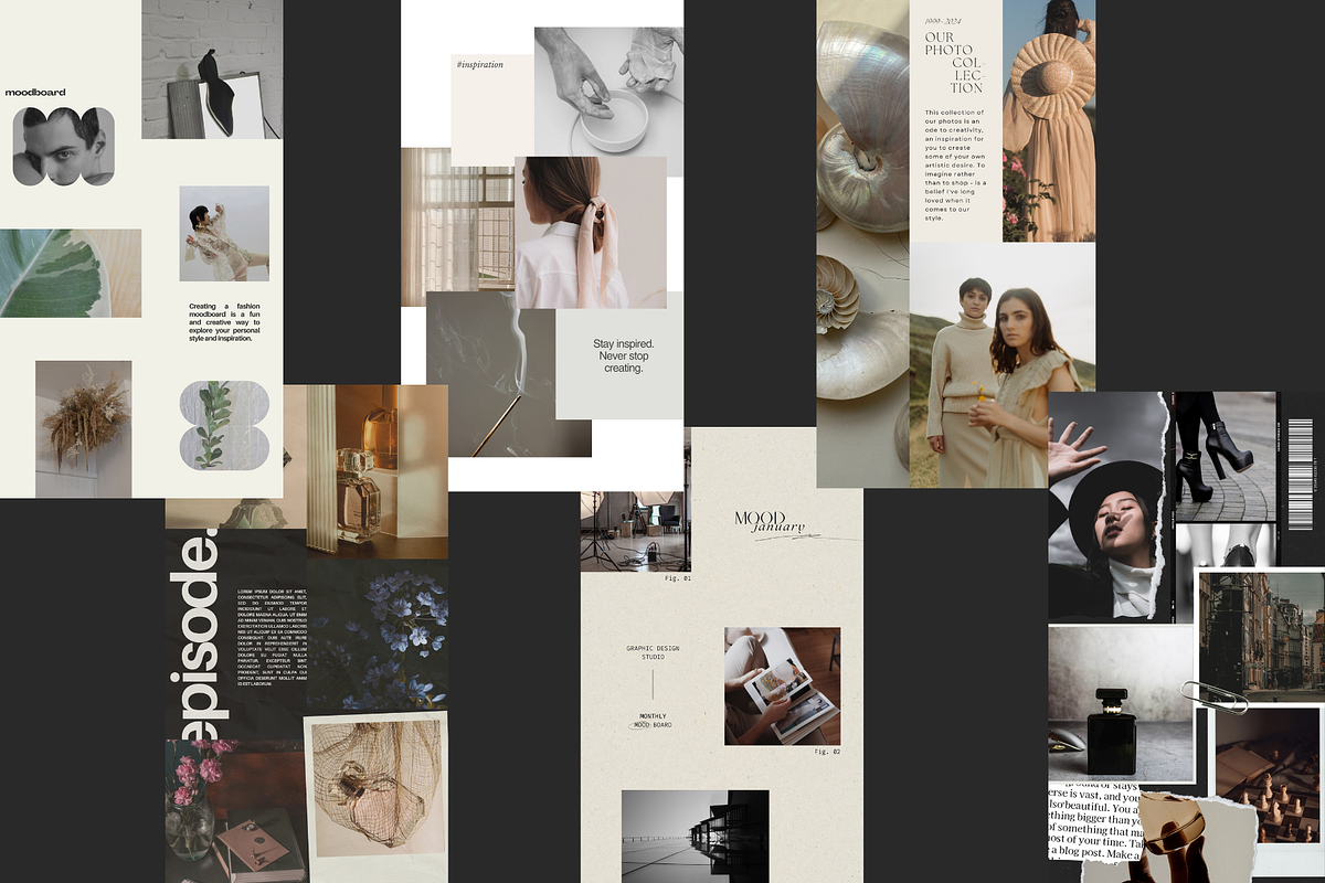 Mood Boards for Brands & Stories, a Social Media Template by Design By Hira (Photo 4 of 12)