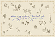 Autumn Hand Drawn Illustrations, an Illustration by Anastasiya Klempach (Thumbnail 2 of 13)