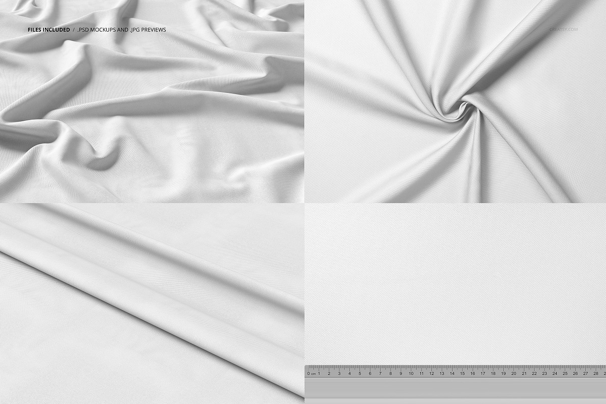Curtains Fabric BN00 Mockup Set, a Mockup by creatsy5 (Photo 2 of 8)