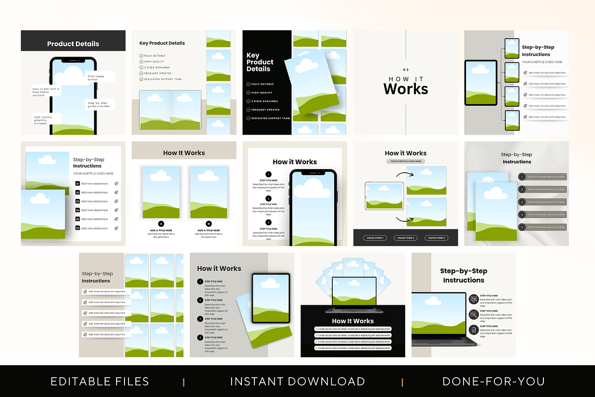 50 Digital Listing Mockup Templates, a Marketing Template by Matisse Studio (Photo 3 of 7)