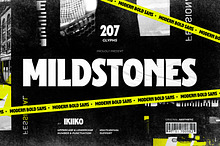Mildstones - Modern Bold Sans