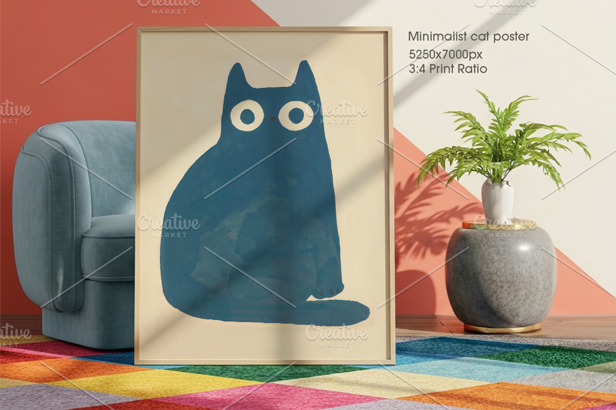 Cats, printable illustrations, an Animal Illustration by MixedArt (Photo 3 of 12)