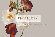Digital Floristry - Rustic Magnolia, an Illustration by Create The Cut (Thumbnail 2 of 6)