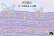 Pastel Rainbow Sparkles, a Texture Graphic by Julie Campbell (Thumbnail 5 of 5)