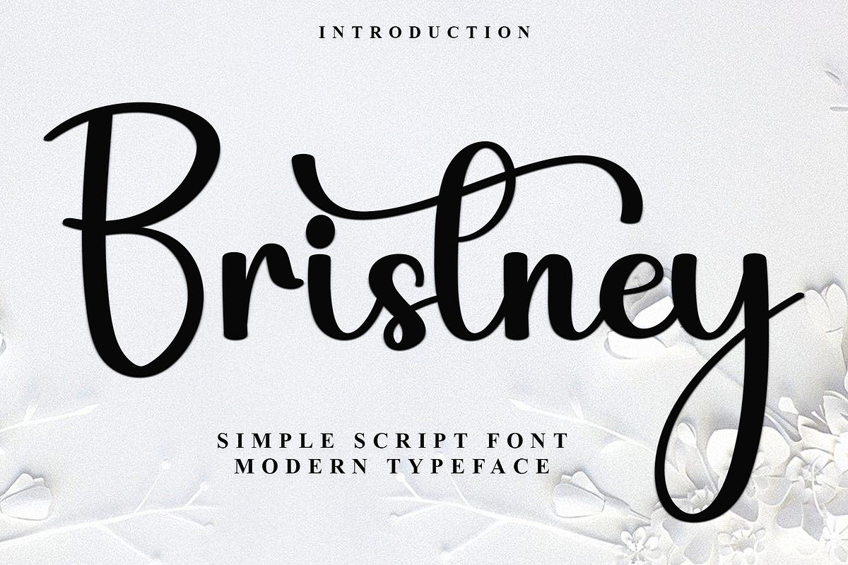 Bristney, a Handwritten Font by FreshTypeINK (Photo 1 of 8)