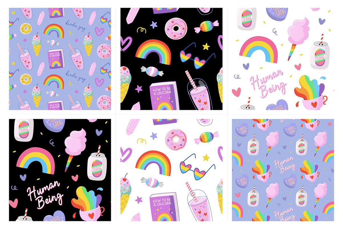 LGBTQ Pride, a Decorative Illustration by Inky Reindeer (Photo 8 of 10)