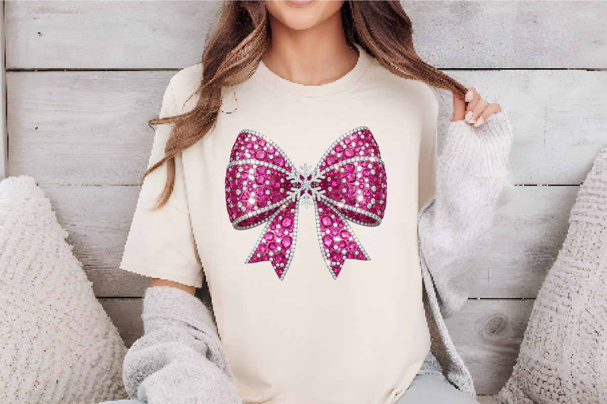 Sparkling Diamond Christmas Bow Png, an Illustration by Dream Creation (Photo 3 of 5)