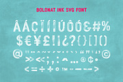 Bolonat Watercolor SVG & OTF fonts., a Sans Serif Font by Lee Iley (Thumbnail 4 of 9)