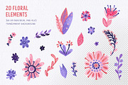 Folk Floral Easter collection, an Animal Illustration by PenguinArtStudio (Thumbnail 4 of 8)
