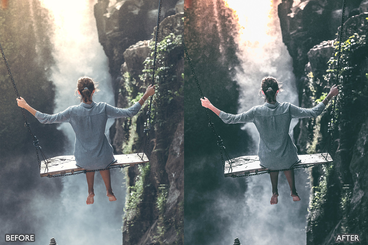 Moody Dark Green Lightroom Presets, a Preset Add-On by AAA Presets (Photo 4 of 19)