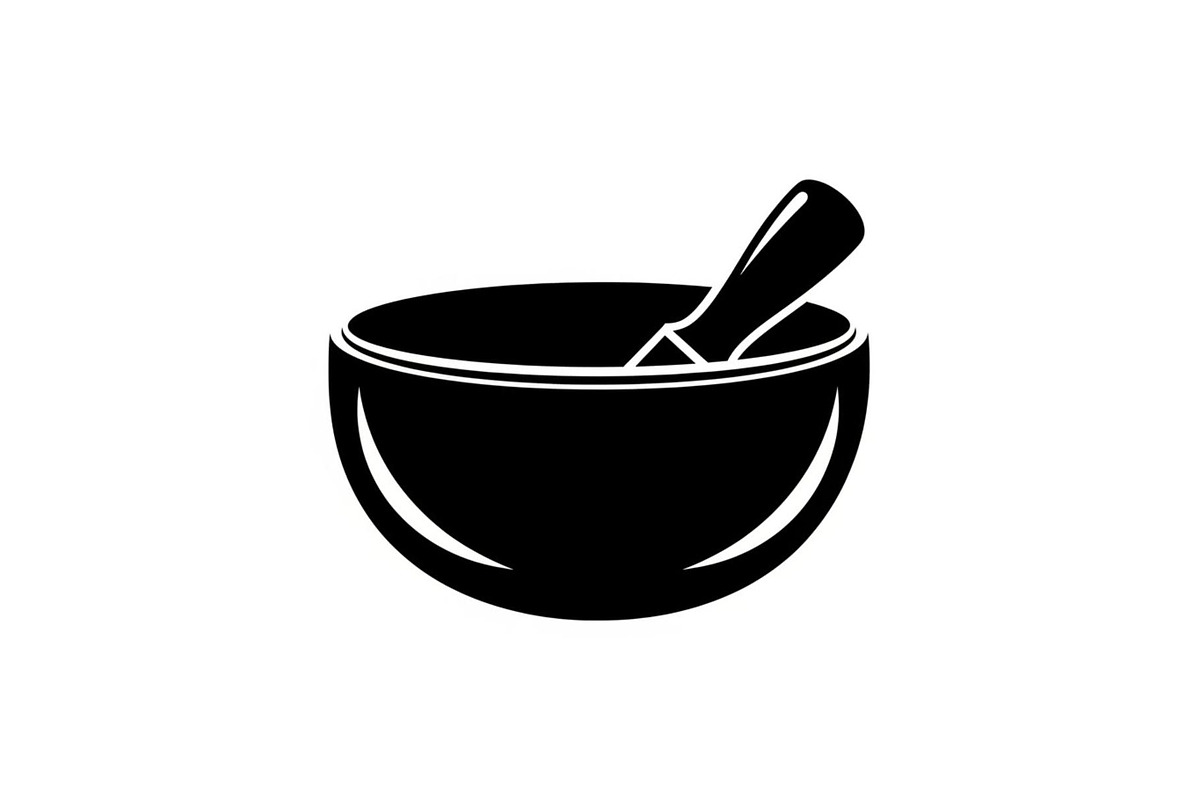 Minimal Mortar Pestle Silhouette, an Illustration by Designer_Momina (Photo 11 of 14)