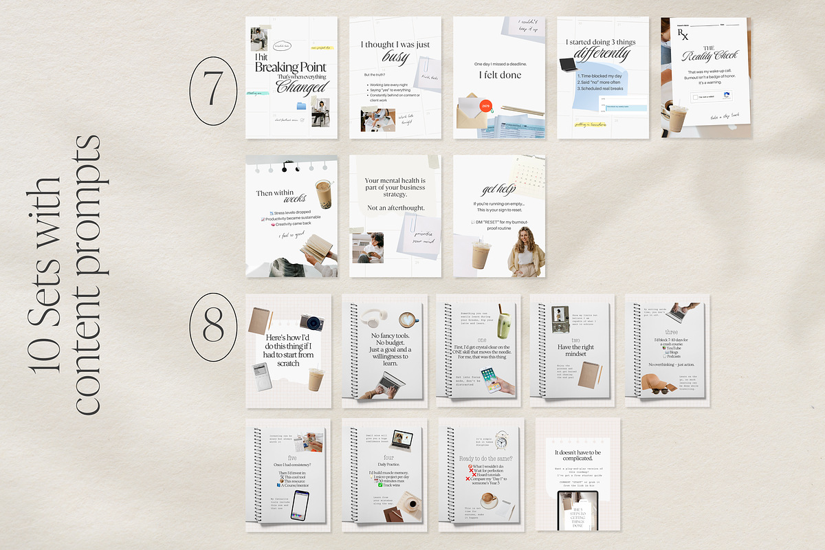 Storytelling Instagram Carousels, a Templates & Theme by Tabitha Emma (Photo 5 of 10)