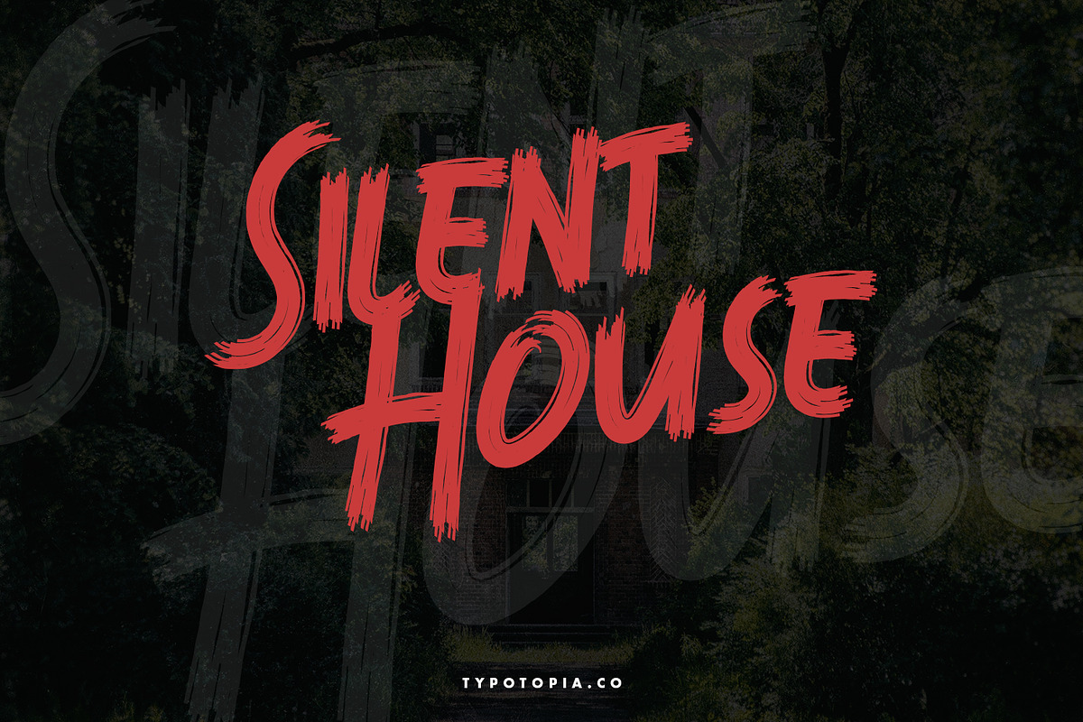 Sabotase - The Brush Font preview 5