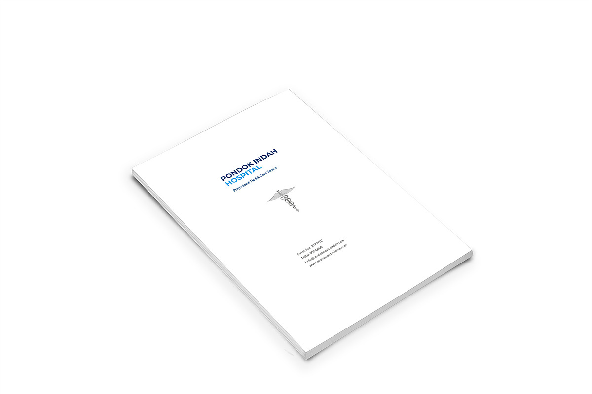 Medical & Hospital A4 Brochure, a Brochure Template by Incools Stokie (Photo 13 of 13)