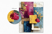 Vibrant Sari Textures, a Decorative Illustration by rileyBgraphics (Thumbnail 6 of 6)