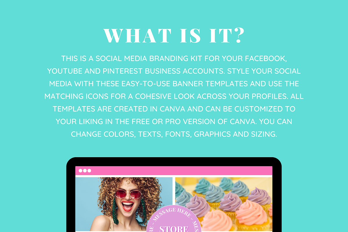 Colorful Social Media Templates, a Social Media Template by SunshineStudioBoutique (Photo 2 of 9)