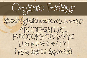 Organic Fridays