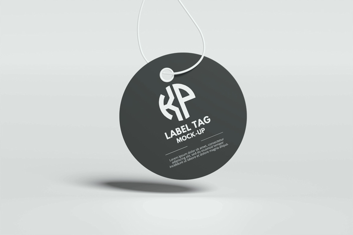 Label Tag Mockup, a Product Mockup by xavier_studio (Photo 2 of 5)