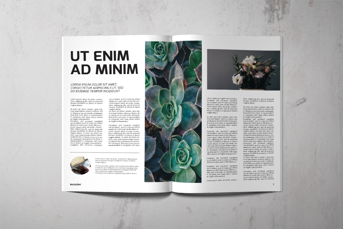 Magazine template, a Magazine Template by Alejik (Photo 4 of 12)