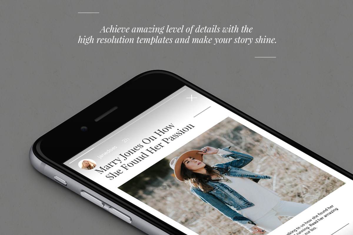 Blog Instagram Stories, a Social Media Template by Web Donut (Photo 4 of 5)