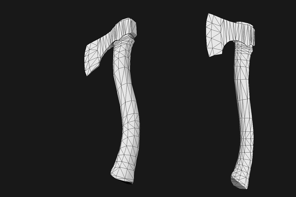 Northlander Hatchet, an Object 3D Model by GamePoly (Photo 5 of 6)