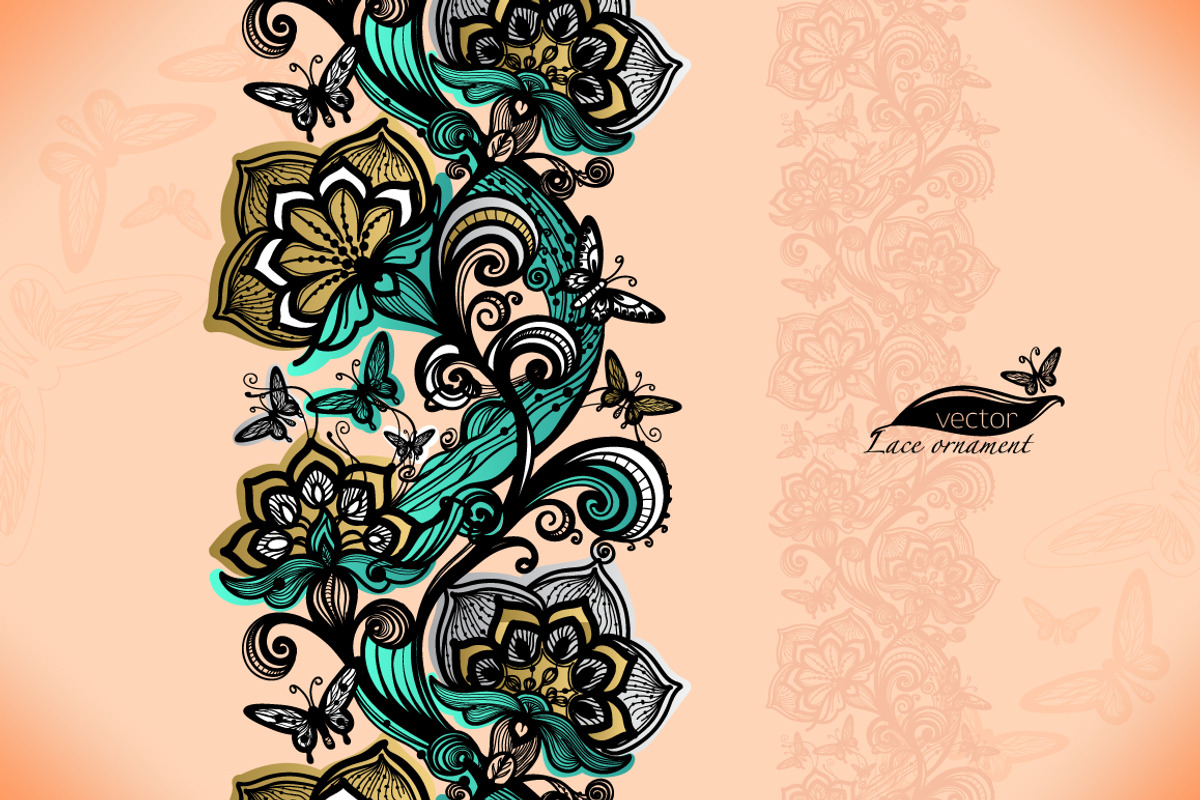 Abstract seamless pattern, a Pattern Graphic by Vikpit (Photo 2 of 4)