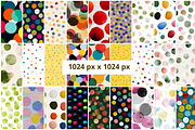 160 Polka Dots Seamless Patterns, a Pattern Graphic by mkStudioLab (Thumbnail 4 of 7)