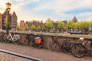 Old town of Amsterdam
