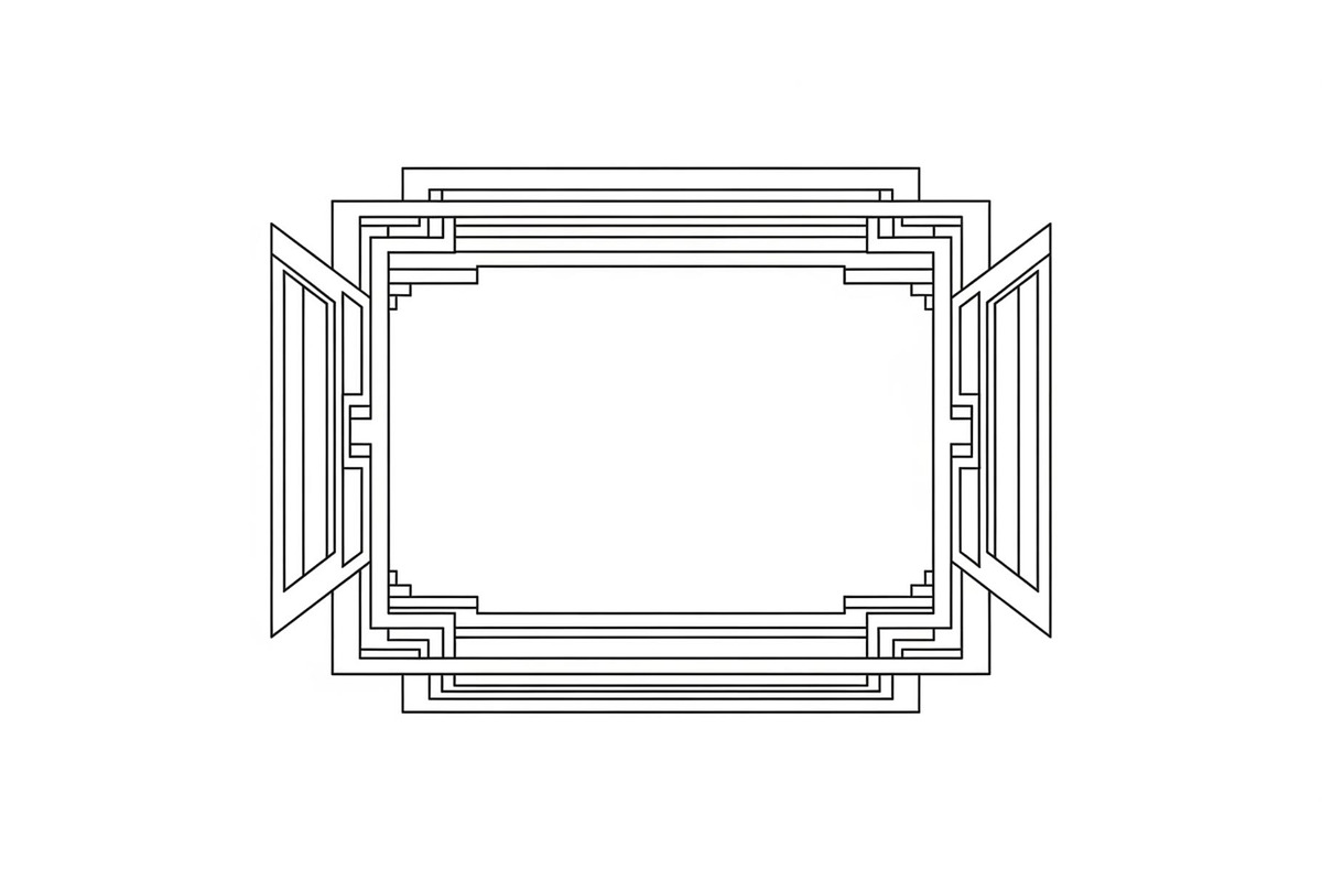 Vintage Decorative Frame Bundle, an Illustration by hafijul (Photo 8 of 51)
