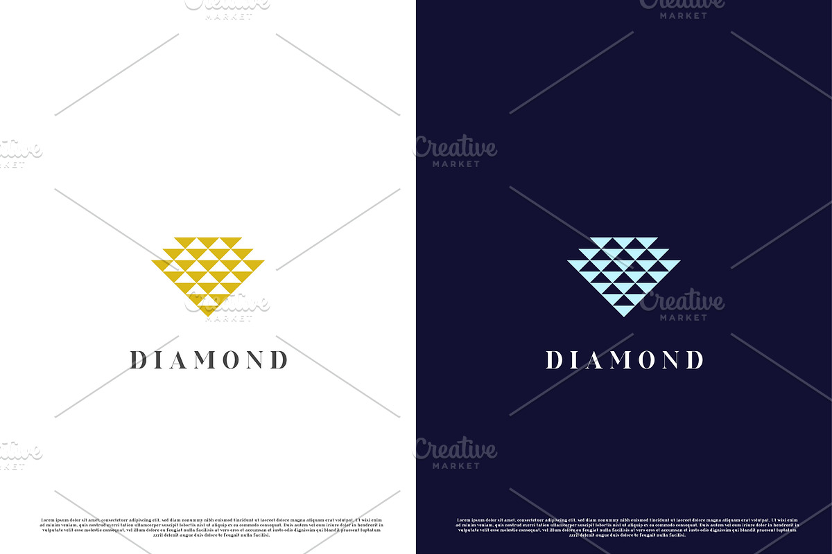 Diamond Shop Logo Design Icon, a Branding & Logo Template by Morvana Crew