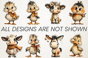 Cute Easter Farm Friends Png Clipart, an Animal Illustration by RobertsArt (Thumbnail 6 of 6)