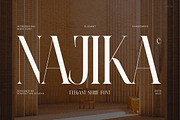 Najika Elegant Serif Font Typeface, a Serif Font by Perfectype (Thumbnail 1 of 7)