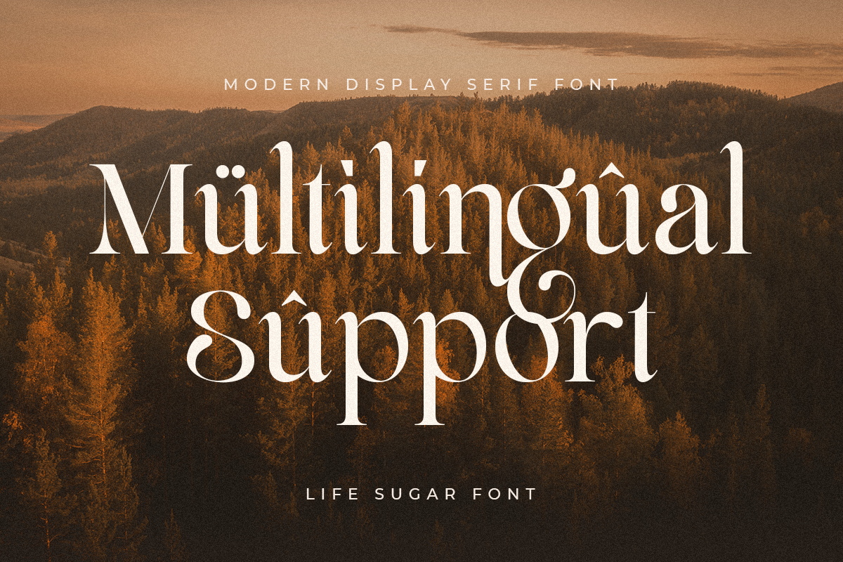 Life Sugar - Unique Serif Font, a Serif Font by Sensatype (Photo 16 of 16)