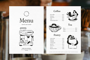 Naive coffee and pastry doodles, an Object Graphic by DesignThatMatters (Thumbnail 8 of 14)