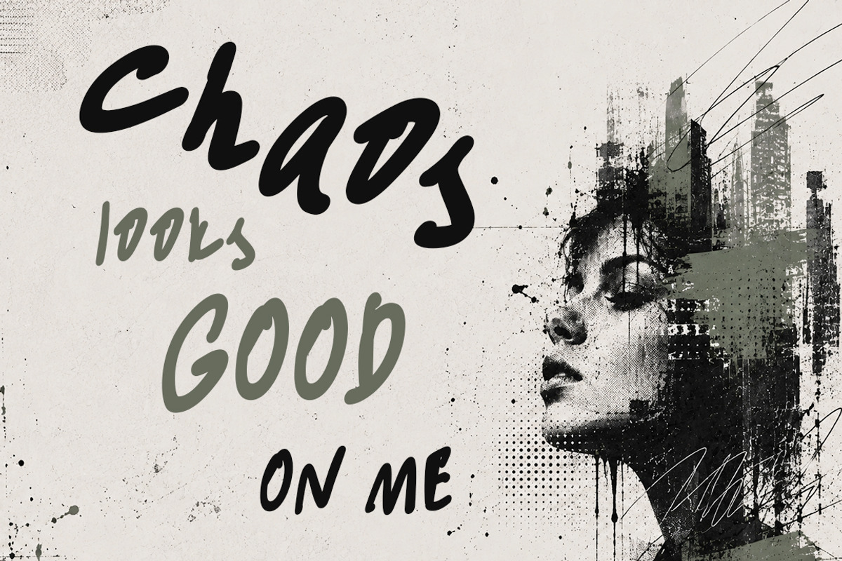 Wild marker handwritten font, a Handwritten Font by MixedArt (Photo 3 of 5)
