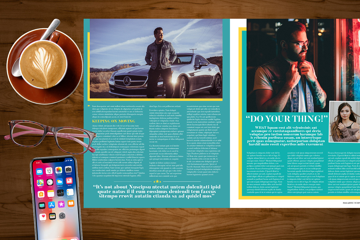 Magazine Template, a Magazine Template by Red Cactus Creative (Photo 15 of 21)
