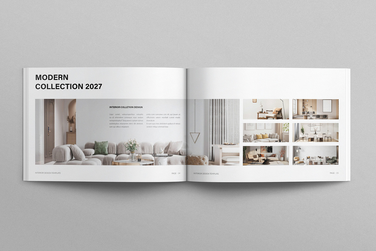 Minimal Interior Design Landscape, a Brochure Template by E-Type (Photo 6 of 7)