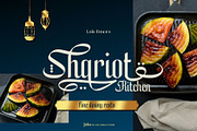 Yulltan Ramadan Typeface, a Sans Serif Font by alit design (Thumbnail 4 of 19)