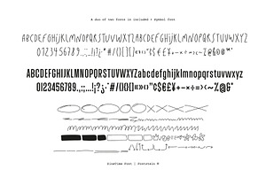 ZineTime Font Set DUO Symbols