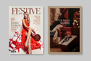 Christmas Magazine Template, a Magazine Template by BrandPacks (Thumbnail 5 of 6)