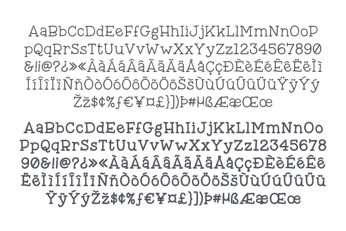 Mother Nature Font preview 8