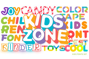 Kids Font Bundle