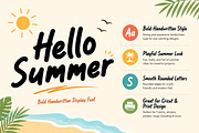 Hello Summer, a Handwritten Font by Wow Magic (Thumbnail 2 of 5)